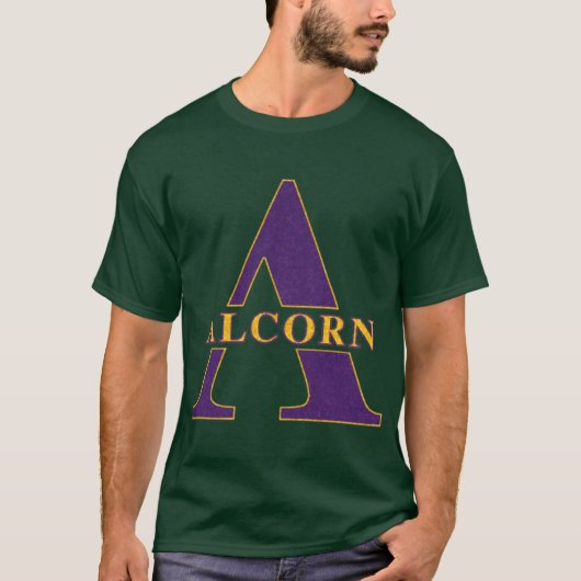 T-shirt Université d'État d'Alcorn (Devant)