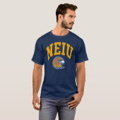 T-shirt université du nord-est de l'illinois7 (Devant entier)