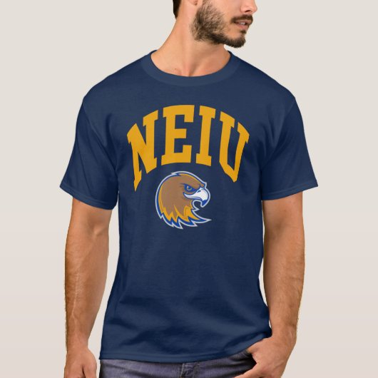 T-shirt université du nord-est de l'illinois7 (Devant)