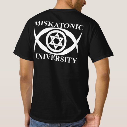 T-SHIRT UNIVERSITÉ MISKATONIQUE (Dos)