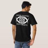 T-SHIRT UNIVERSITÉ MISKATONIQUE (Dos entier)