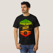 T-shirt Université Rasta Ragga Good Vibes Rasta Reggae (Devant entier)