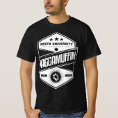 T-shirt Université Rasta Raggamuffin Good Vibes Reggae (Devant)