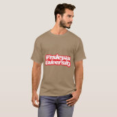 T-shirt Université Wesleyenne (Devant entier)