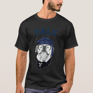 T-shirt Université Yale Smart Bulldog Handsome Dan Diplômé