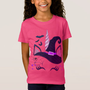 T-Shirt Uniwitch, mignonne sorcière licorne, mignonne Hall