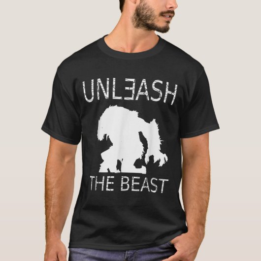 T-shirt Unleahe Workout Motivation Gym Graphic  (Devant)