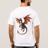 T-shirt Unleash the Dragon: Fantasy Art Apparel (Dos)