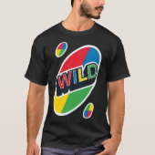 T-shirt Uno - Carte Wild (Devant)