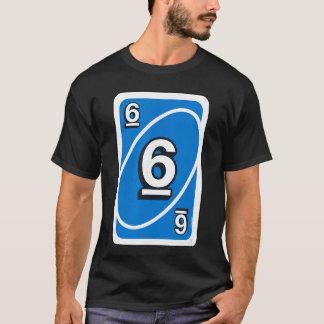 T-shirt Uno Halloween Blue 6 Cartes