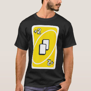 T-shirt Uno - Tirage Jaune