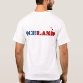 T-shirt UNoffical mais logo FRAIS de NG Islande (Dos)