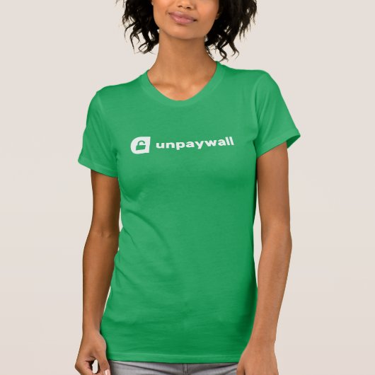 T-shirt Unpaywall (Devant)