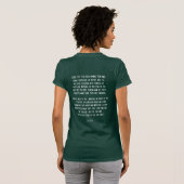 T-shirt UNSCHOOLER, worldlearner, autodidacte, L… (Dos entier)