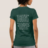 T-shirt UNSCHOOLER, worldlearner, autodidacte, L… (Dos)