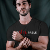 T-shirt UnSTOPpable Chemise de typographie