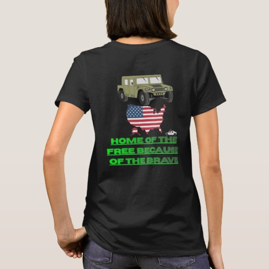 T-shirt Unstoppable veterans (Dos)