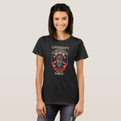 T-shirt Until Real Firefighter Shows  Fireman Firefighter  (Devant entier)