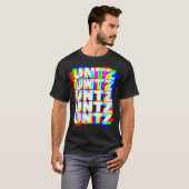 T-shirt Untz Hardstyle Techno Rave EDM Music DJ (Devant entier)
