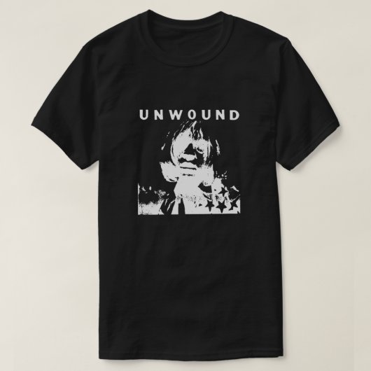 T-shirt Unwound band (Design devant)