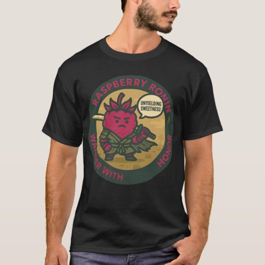 T-shirt Unyielding Sweetness Warrior Raspberry  (Devant)