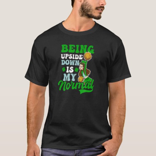 T-shirt Updown Est Mon St patrick Normal Cheerled (Devant)