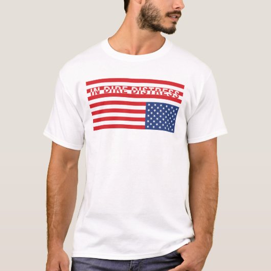 T-shirt Updown USA Drapeau : En Dire (Devant)