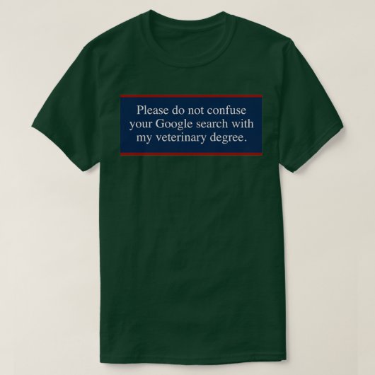 T-shirt upenn vet school quote (Design devant)