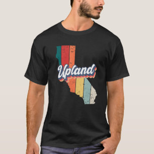 T-shirt Upland City Retro Vintage Hometown Californie