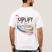 T-shirt "Uplift the Unseen - Empower Change T-shirt" (Dos)
