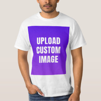 T-shirt Upload Custom Image - Add Your Own To Print On A