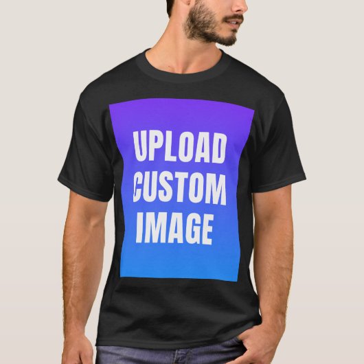 T-shirt Upload Custom Image - Add Your Own To Print On A (Devant)