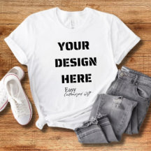 T-shirt, upload je eigen ontwerp