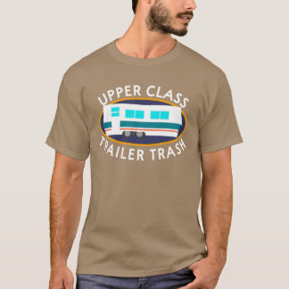 T-shirt Upper Classrailerrash I amis de Camping
