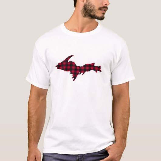 T-shirt Upper Peninsula Buffalo Check (Devant)