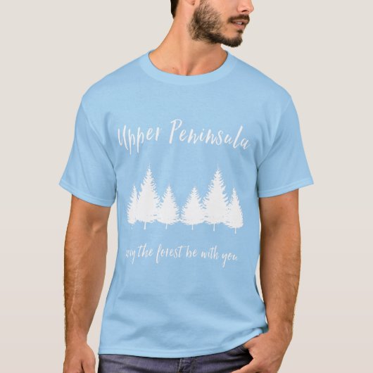 T-shirt Upper Peninsula Michigan Yooper (Devant)