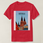 T-shirt Uppsala Suède (Design devant)