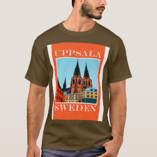 T-shirt Uppsala Uppland Suède