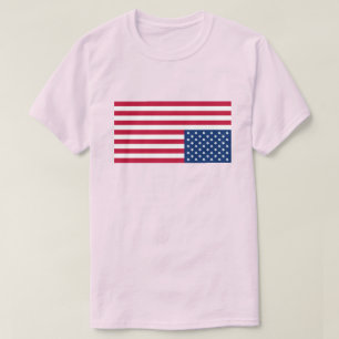 T-shirt Upside Down USA Flag Abortion Rights