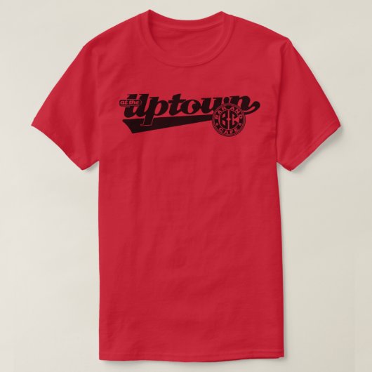 T-shirt Uptown Bar and Cafe (Design devant)