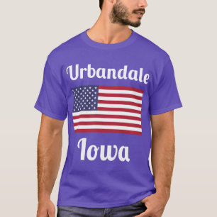 T-shirt Urale Iowa Imprimés de Style1