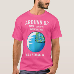 T-shirt Uranus Abrite 63 Terres Drôle Astronome S