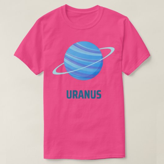 T-shirt Uranus Planet (Design devant)