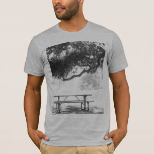 T-shirt urbain noir et blanc