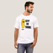 T-shirt urbain "sauvez Twinkie" par faveur (Devant entier)