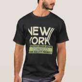 T-shirt Urban atlhetic varsity Brooklyn New York (Devant)