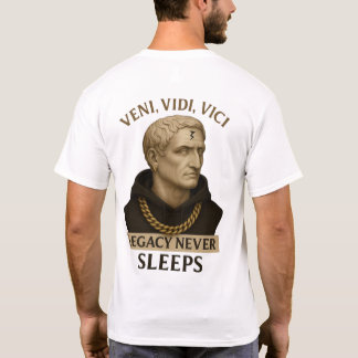 T-shirt URBAN CAESAR – L'Héritage Ne Dort Jamais