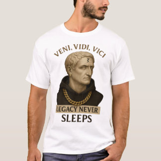 T-shirt URBAN CAESAR – L'Héritage Ne Dort Jamais