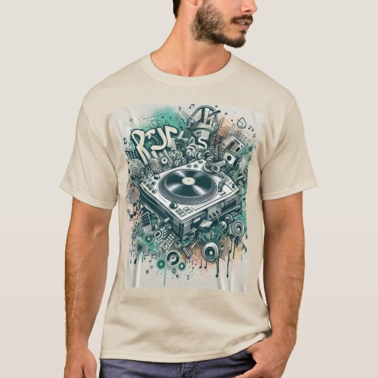 T-shirt Urban DJ Vibes Tee (Devant)