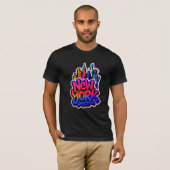 T-shirt Urban Echo : Graffiti Pulse (Devant entier)